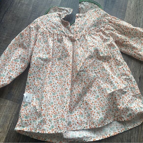 [mini blalabala] floral Peter Pan collared shirt # 1 - Picture 3 of 5